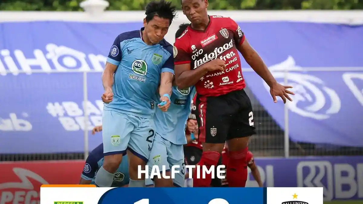 HASIL Persela vs BALI UNITED: Serdadu Tridatu Tertinggal di Babak Peratama, Banyak Peluang Tercipta