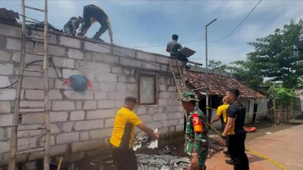 9 Rumah di Mojokerto Terimbas Ledakan, Polres dan Kodim Targetkan Perbaikan Selesai 3 Hari