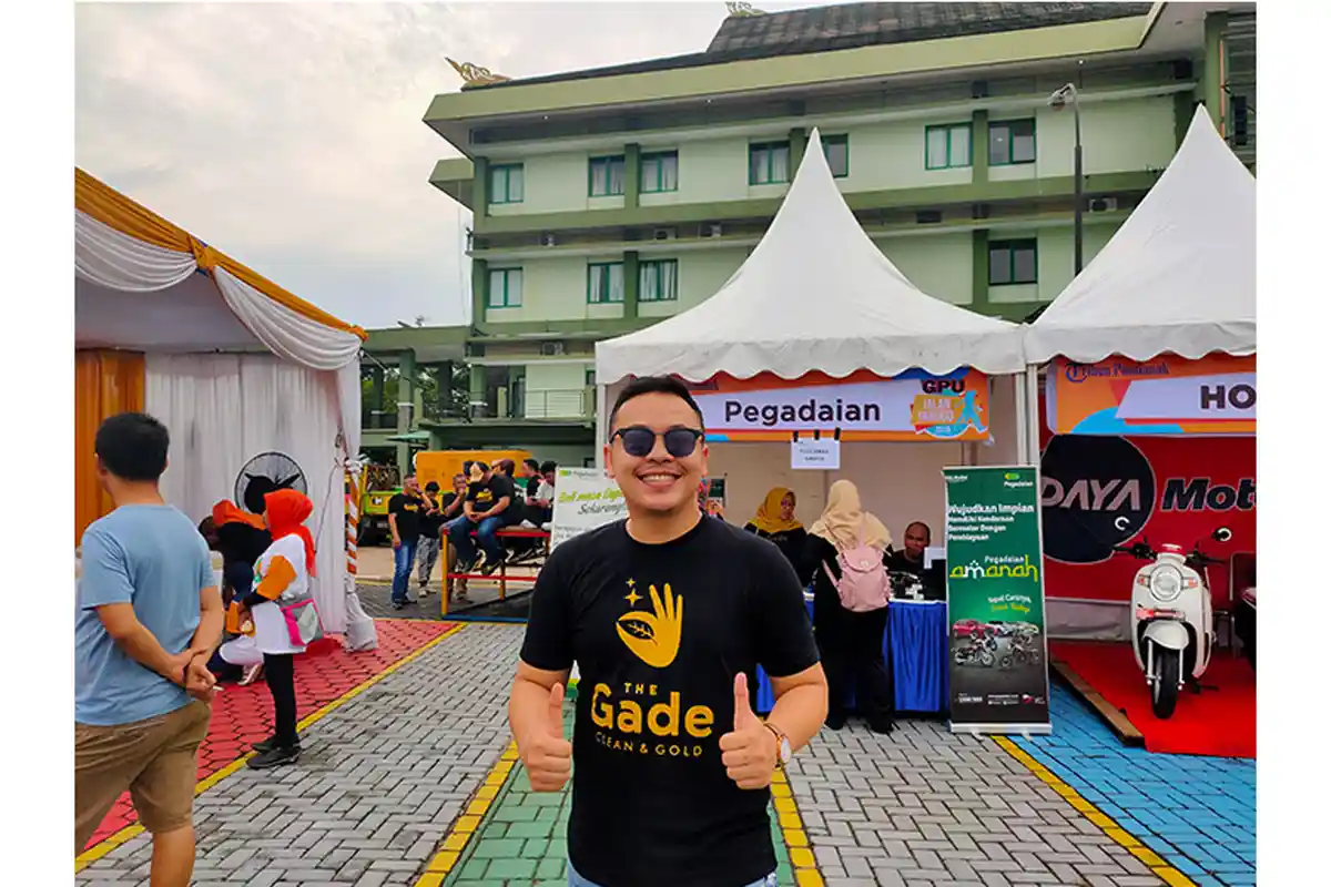 Pegadaian Berikan Doorprize 10 Tabungan Emas Bagi Peserta yang Beruntung di Jalan Sehat GPU