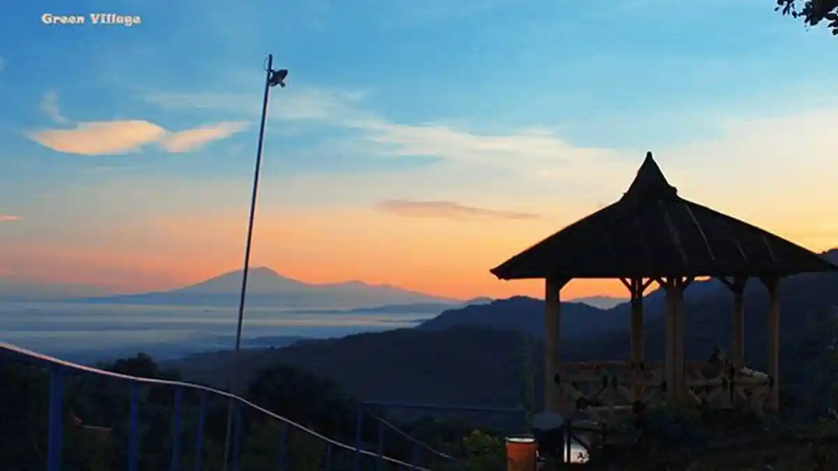Berburu Indahnya Sunset di Green Village Gedangsari Gunungkidul