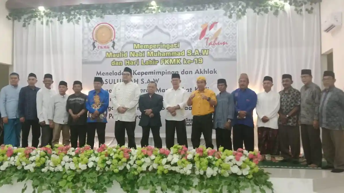 Pj Bupati Parimo Hadiri Peringatan Maulid Nabi dan Hari Lahir Forum Komunikasi Masyarakat Kaili