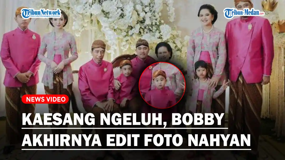 Kaesang Mengeluh, Bobby Akhirnya Edit Foto Al Nahyan Pakai Beskap