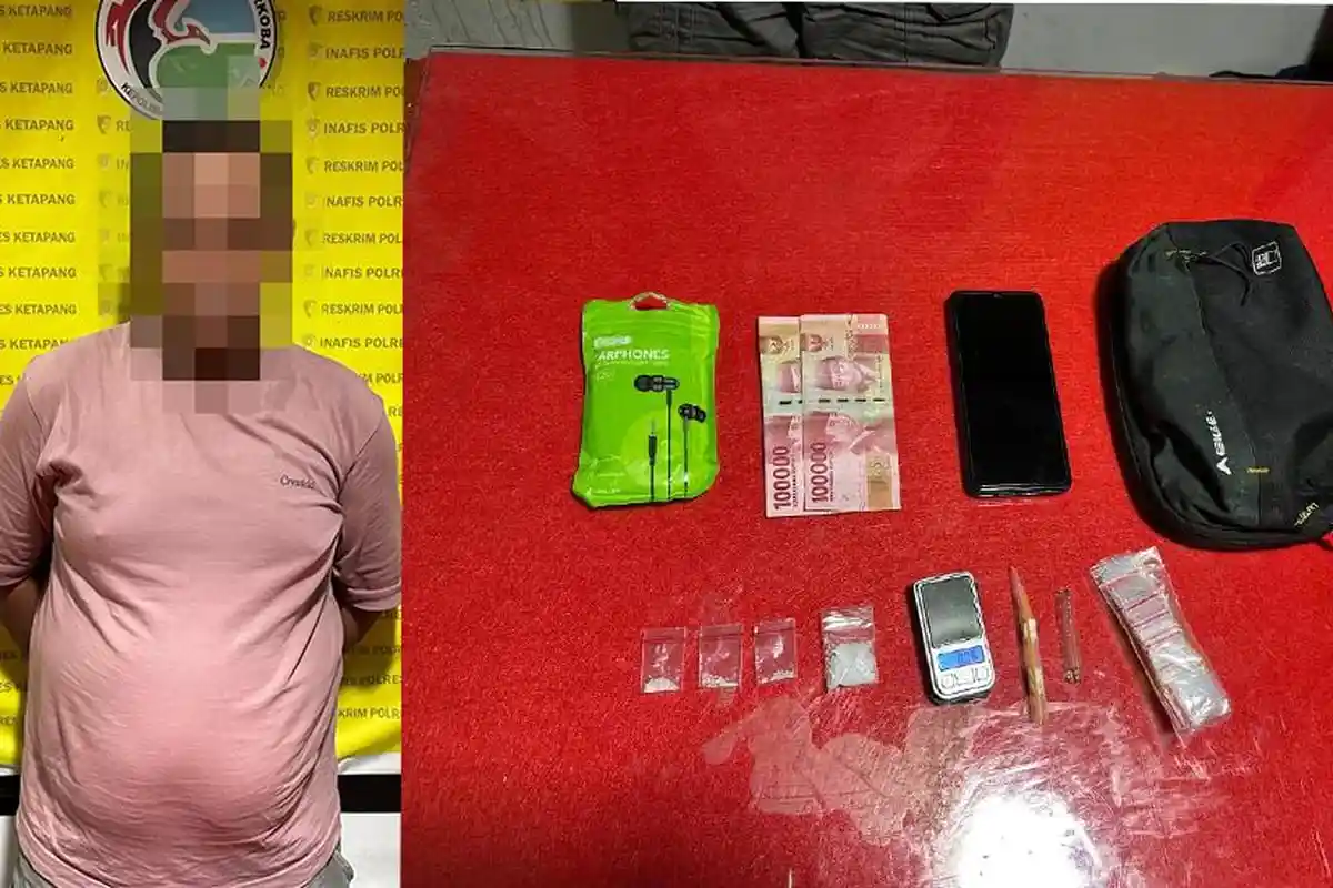 Diduga Simpan Sabu, Pria Paruh Baya Diamankan Polsek Matan Hilir Selatan