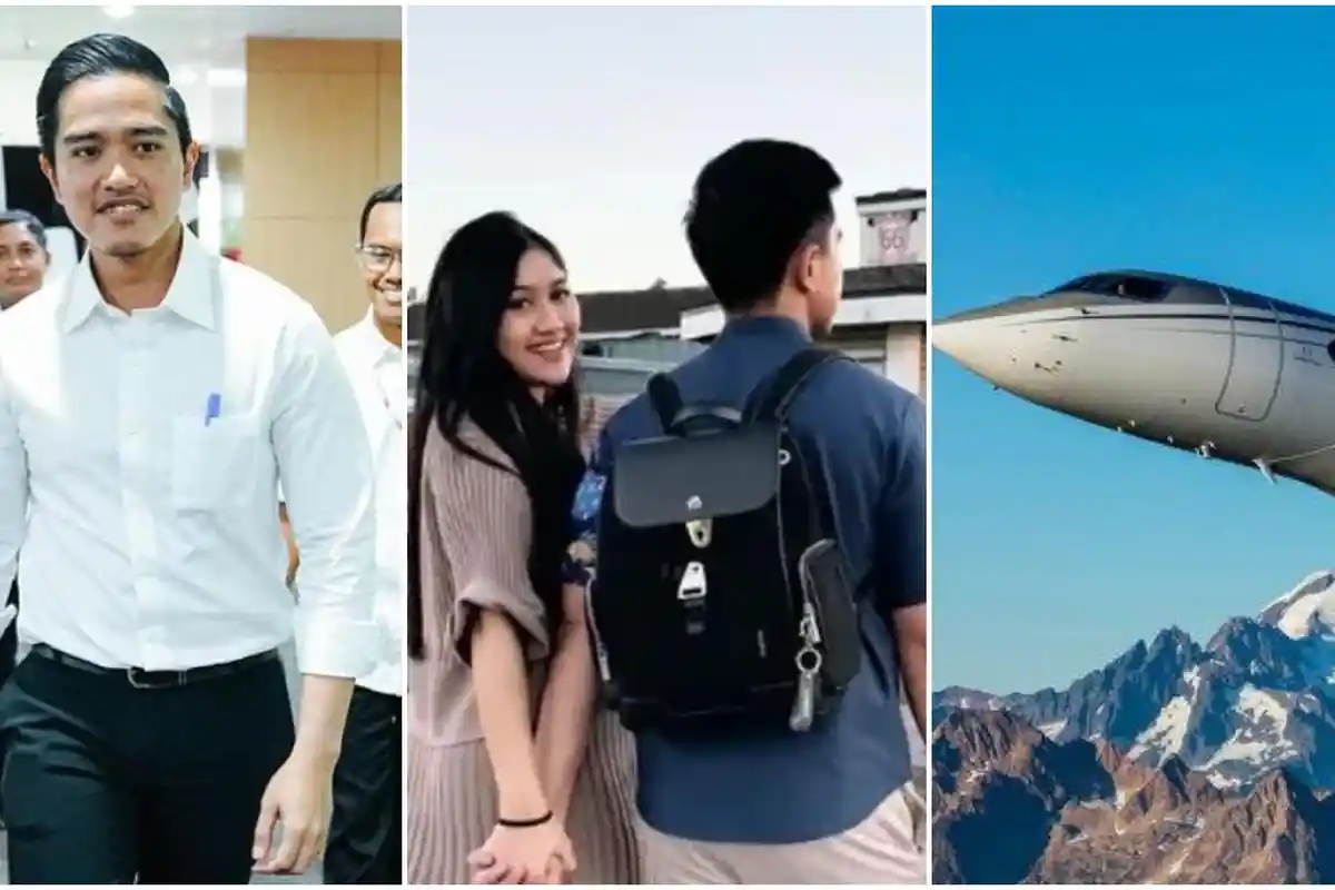 Kaesang-Erina Beli Tiket Jet Pribadi Rp90 Juta ke AS, Jauh Lebih Murah dari First Class Garuda