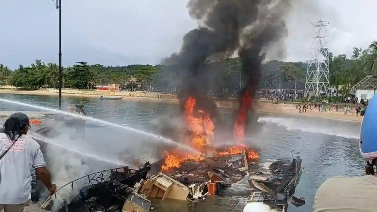 Daftar Nama Korban Meninggal dan Selamat Insiden Terbakarnya Speedboat Cagub Maluku Utara