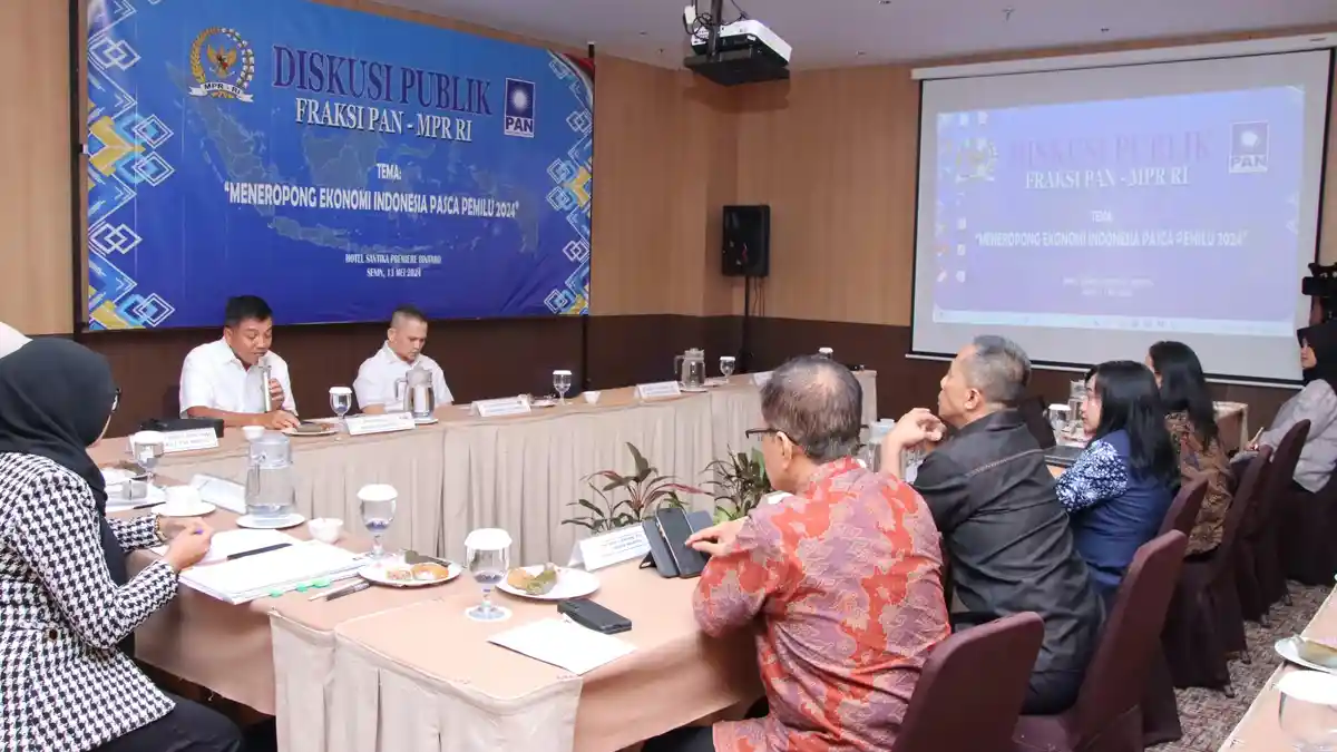 Fraksi PAN MPR Rutin Gelar Diskusi Publik, Beri Masukan Pemerintahan Prabowo-Gibran