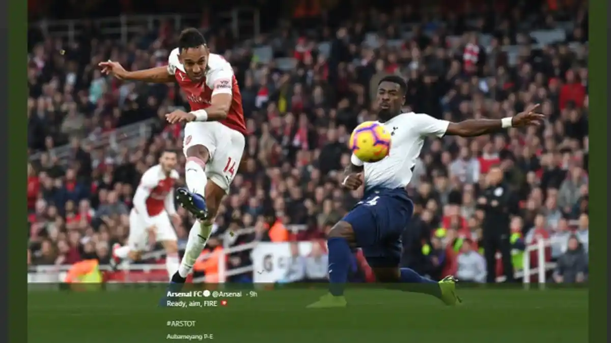 Hasil Akhir Arsenal vs Burnley, Aubameyang jadi Pahlawan The Gunners