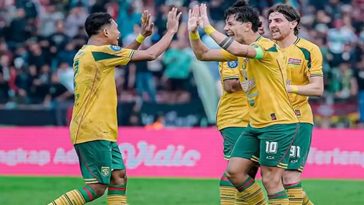 Hasil Skor Persik Kediri vs Persebaya 1-3, Malik Risaldi Tambah Keunggulan Tim Tamu