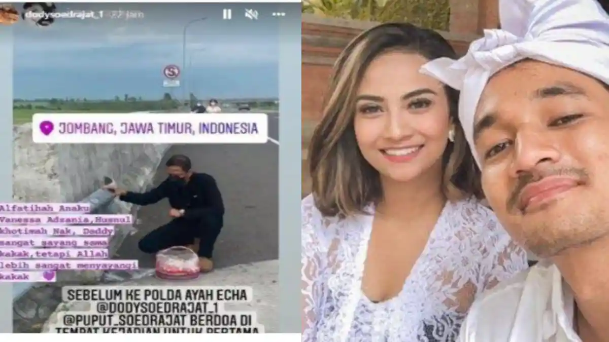 Tingkah Baru Doddy Sudrajat, Datangi Tol Lokasi Vanessa-Bibi Kecelakaan, Bawa Bunga Lakukan Ini