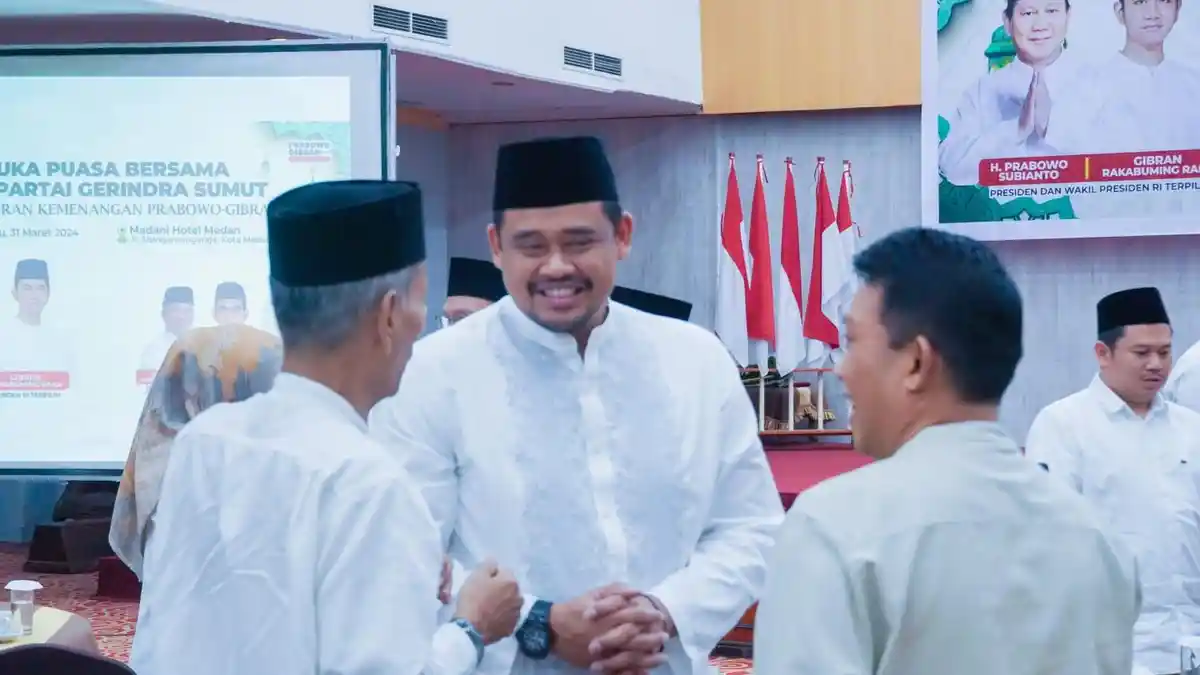 Bobby Nasution Buka Bersama Partai Gerindra, Kode Politik Jelang Pilgub Sumut?