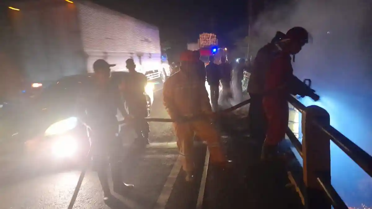 Warga Bakar Sampah Jadi Pemicu Kebakaran Lahan di Majenang Cilacap