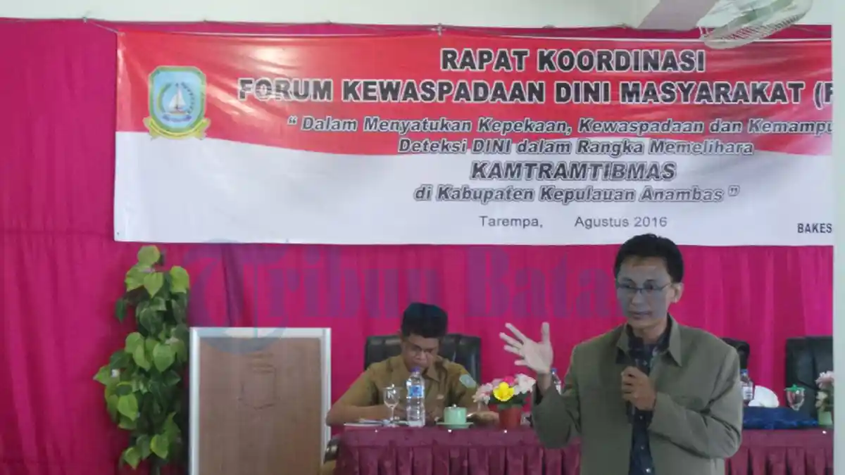 Forum Kewaspadaan Dini Masyarakat Hadir Untuk Cegak Potensi Konflik di Kepri
