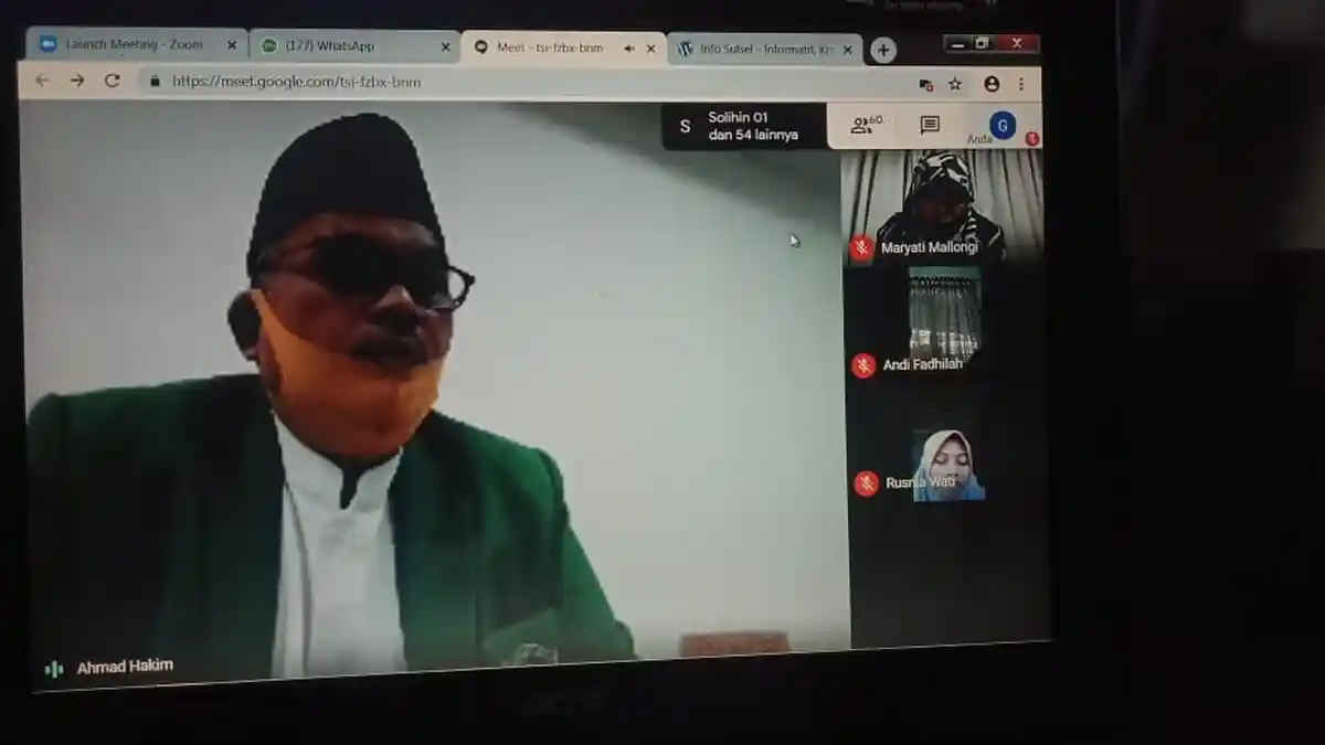 Diskusi Virtual FAI UMI Bahas Pengaruh Keimanan dan Peningkatan Imun di Masa Pandemi