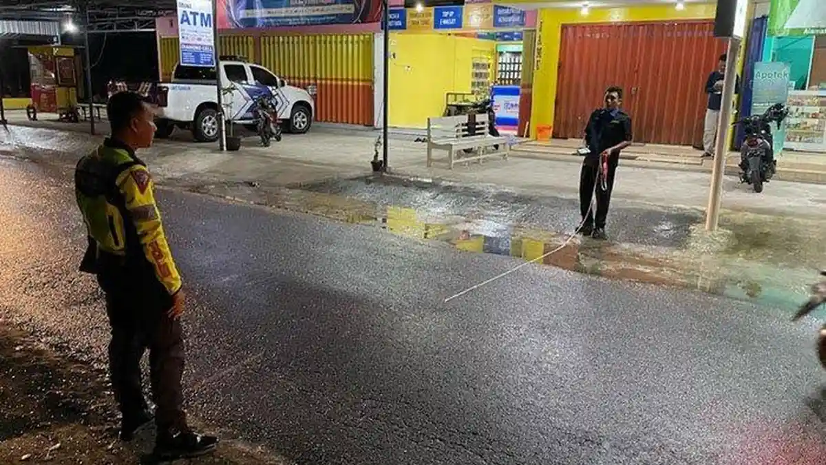 Kecelakaan Maut, 2 Orang Tewas Termasuk Anggota KPPS, 2 Motor dan 1 Pikap Terlibat Tabrakan
