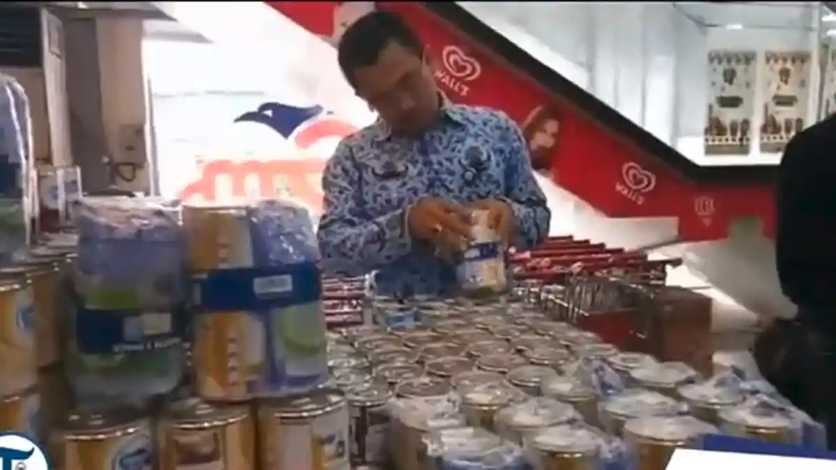 Awas! Susu Bayi Kedaluwarsa Beredar, Tim Gabungan Sidak Sembilan Swalayan
