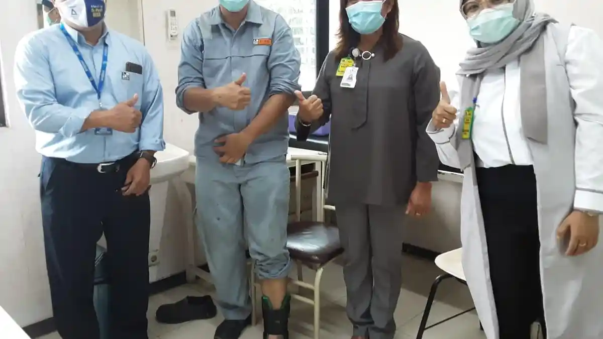 Alami Kecelakaan Kerja, Hasim Dapatkan Berbagai Pelayanan Ini dari BPJamsostek Jakarta Cilincing
