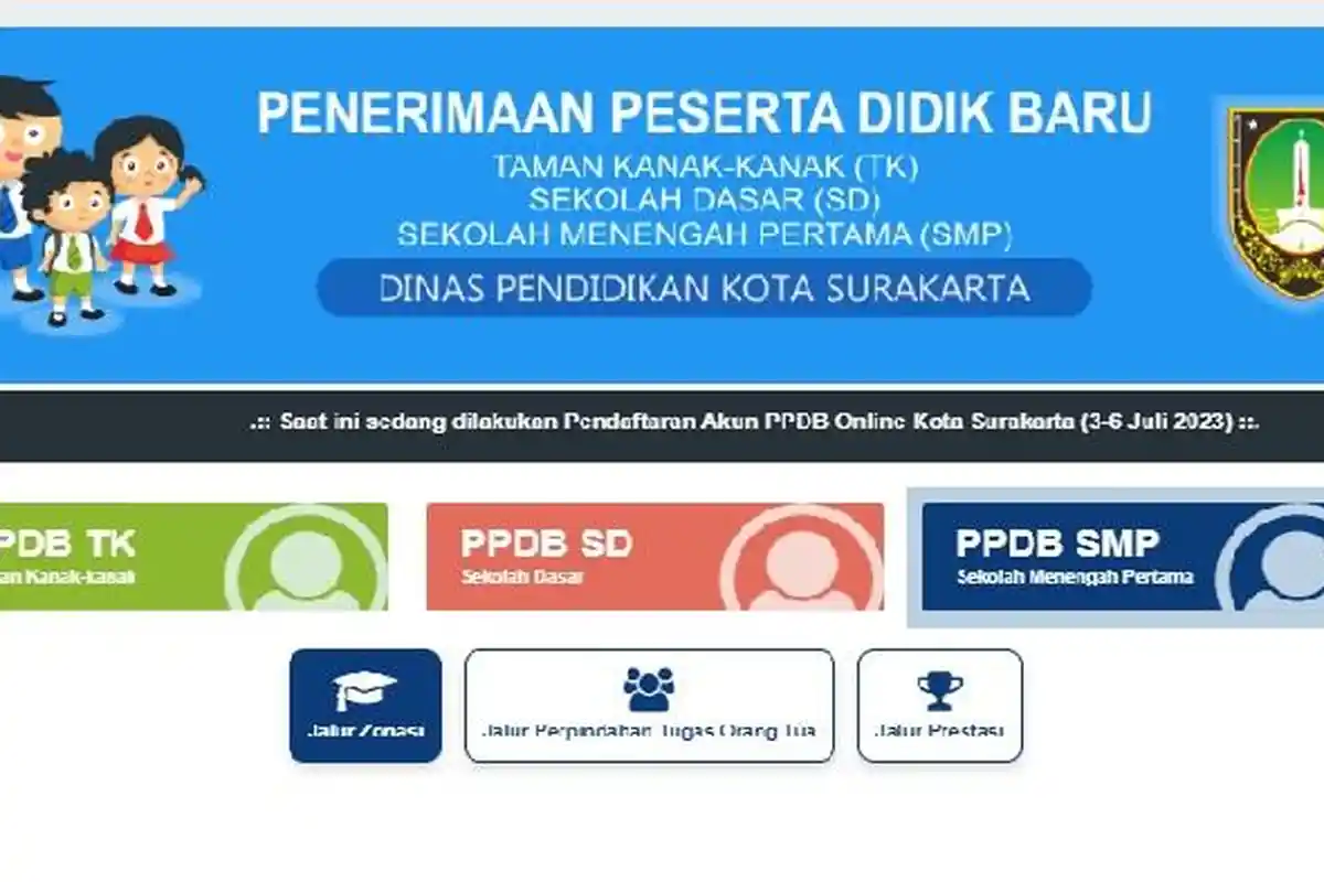 Cara Verifikasi Pendaftaran SMP PPDB Surakarta 2023, Dibuka Mulai 3 hingga 6 Juli 2023