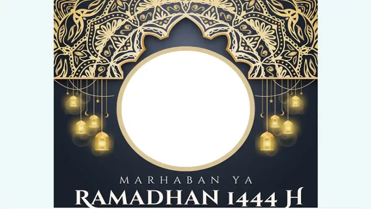 Sambut Bulan Puasa Ramadhan 2023, Inilah Twibbon Ramadan Menarik