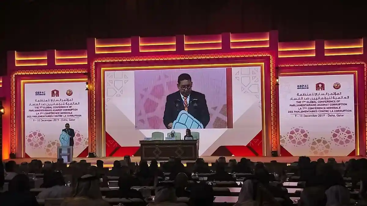 Dari Qatar, Gopac Serukan Ajakan Institusi Parlemen yang Lebih Berintegritas