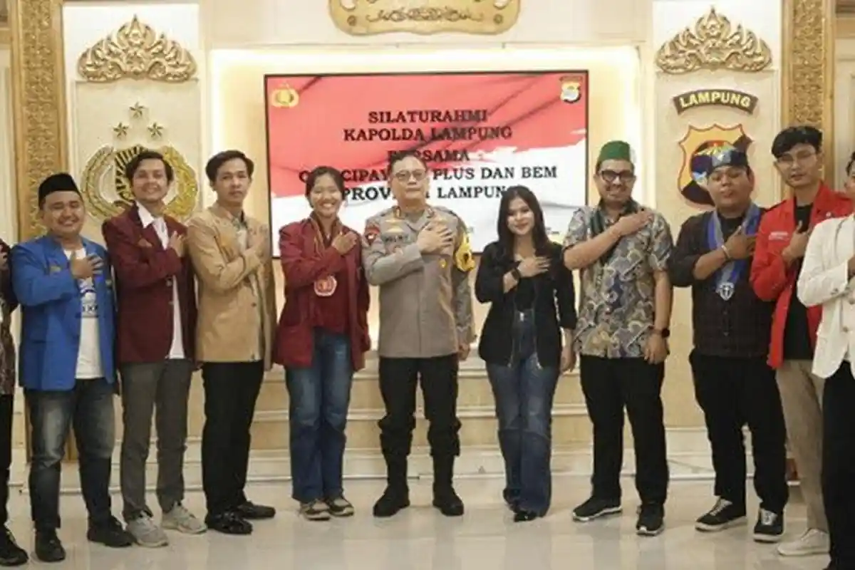 Kapolda Lampung Ajak Mahasiswa dan OKP jadi Agen Perdamaian