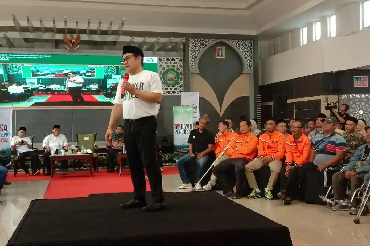 Program Dana Desa Diklaim Percepat Pembangunan, Cak Imin Beri Pesan Dua Hal
