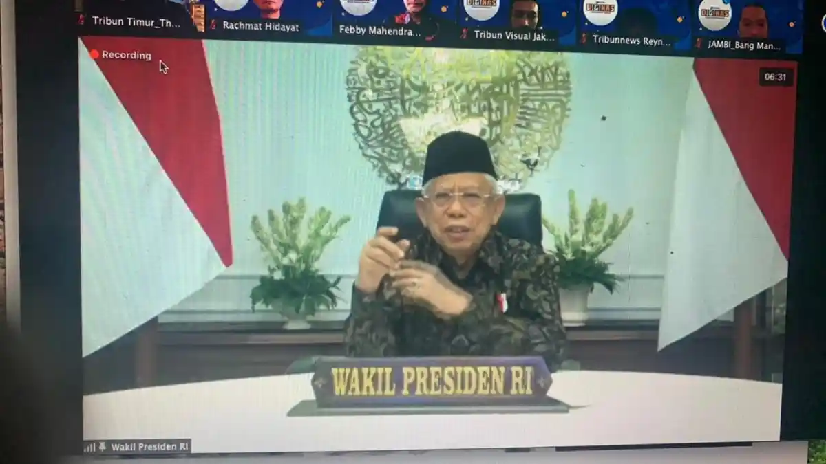 Fenomena Tidak Percaya Covid-19 Bukan hanya di Indonesia, Wapres: Ada Orang Ingin Mengacau