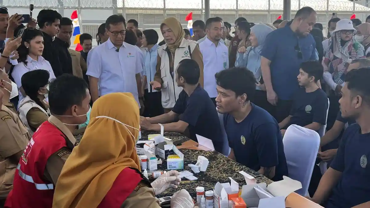 Warga Binaan di Nusakambangan Jalani Pemeriksaan Kesehatan Gratis - Tribunjateng.com