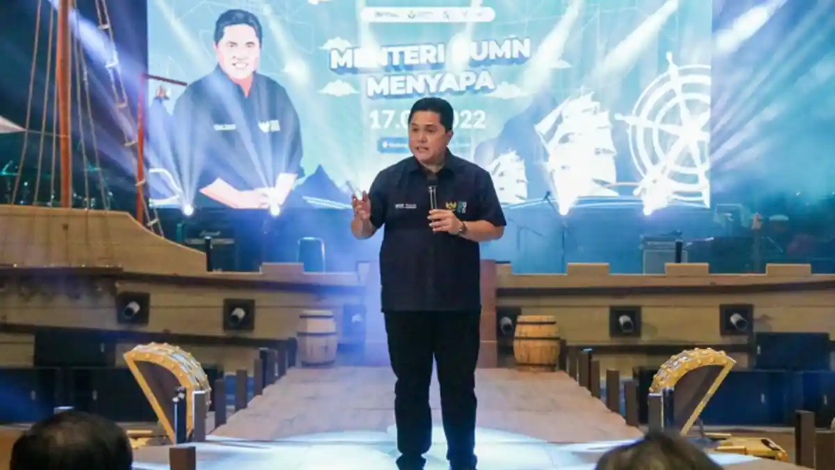 Keberanian Erick Thohir Babat Korupsi Perlu Ditiru Pejabat Negara