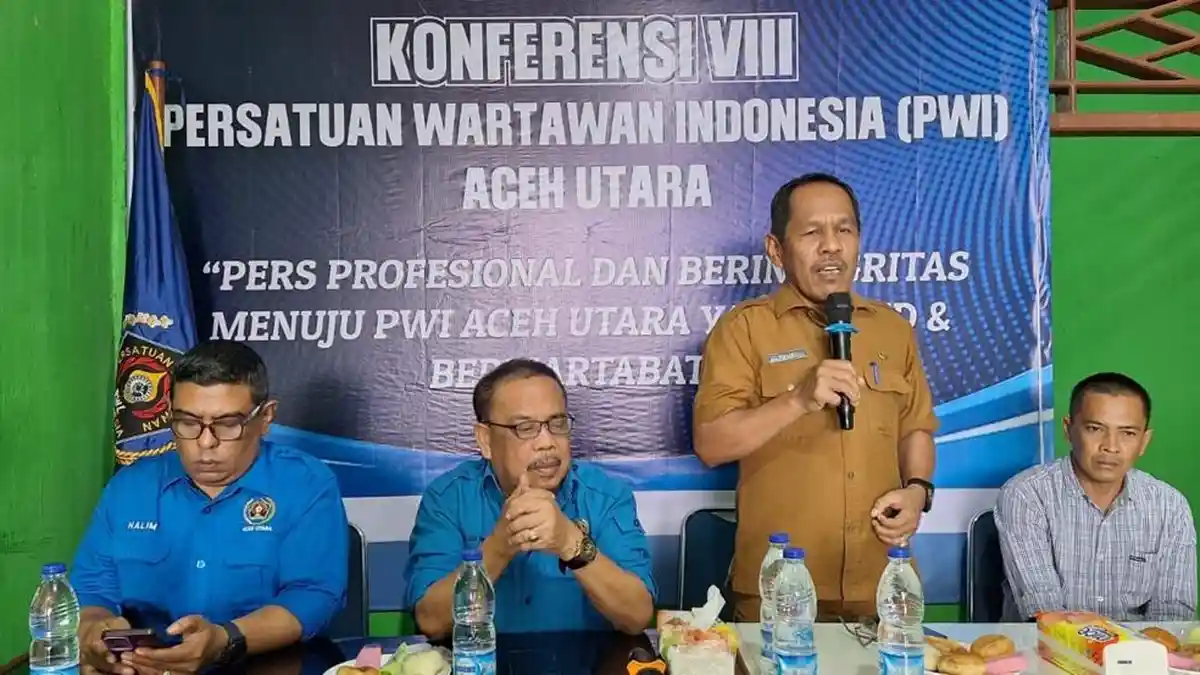 Konferensi PWI Aceh Utara Deadlock, Sepakat Ditunda & Bentuk Tim Verifikasi