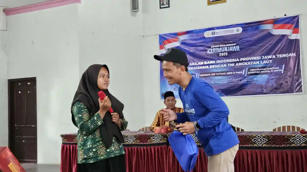 Masud Kades Kemujan Karimunjawa Dapat Manfaat Dari Kunjungan Tim Ekspedisi Rupiah Berdaulat