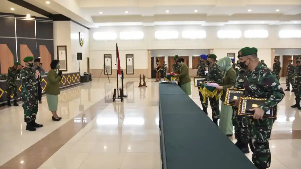 Ini Nama Perwira Menengah Golongan IV Disertijap Pangdam XIII/Merdeka