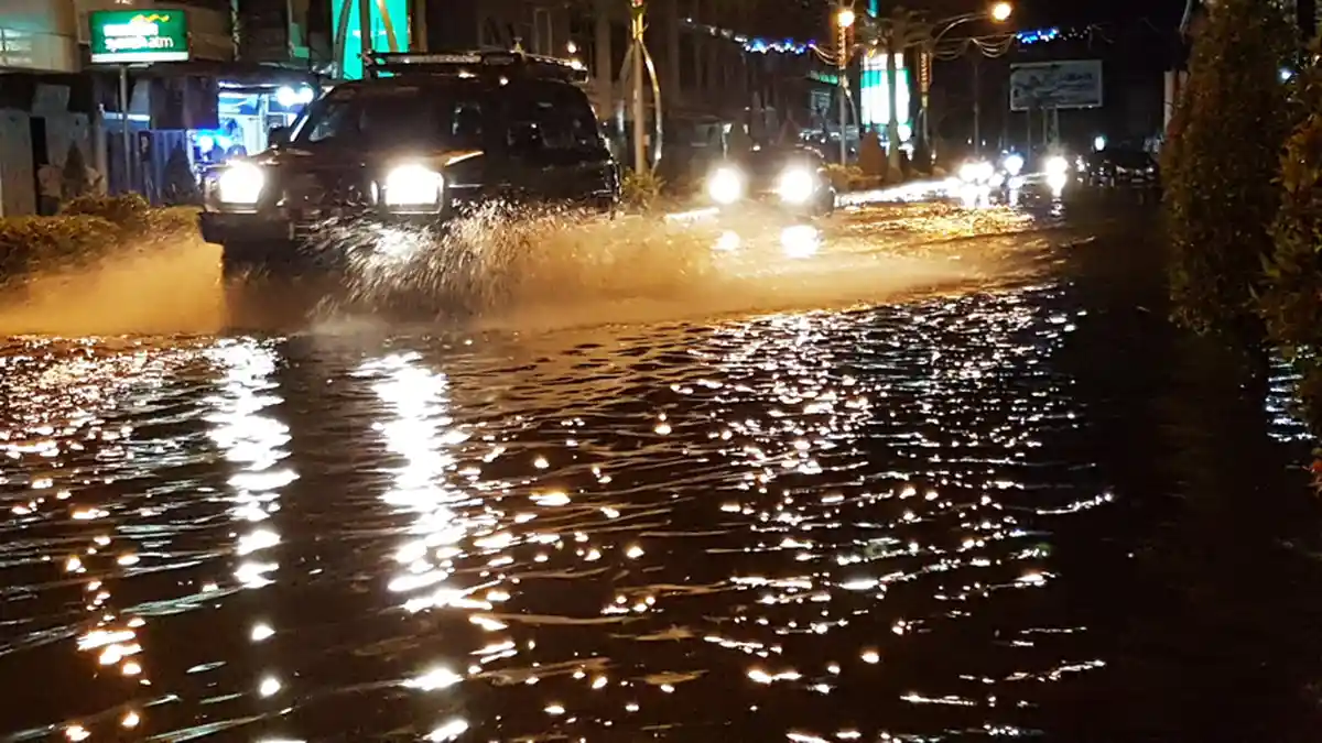 Hujan di Langsa, Rumah Warga Gampong Jawa Terendam Banjir