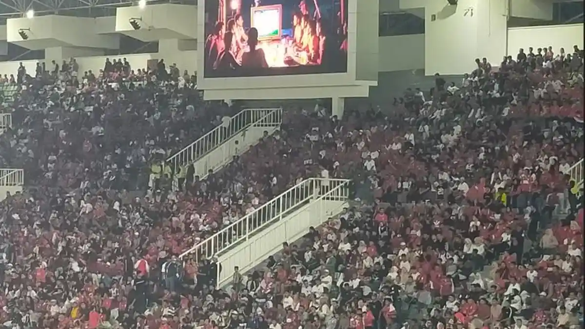 Pertandingan Indonesia Lawan Mali Dihadiri 21.999 Penonton