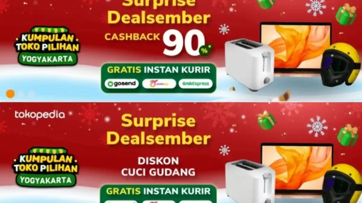 Kumpulan 7 Toko Pilihan Tokopedia Yogyakarta
