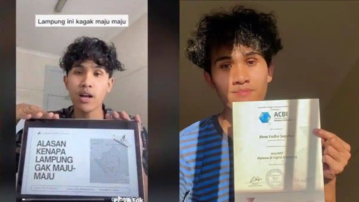 Sosok Bima Yudho Saputro, TikToker Awbimax Reborn yang Tengah Viral Gegara Kritik Pemerintah Lampung