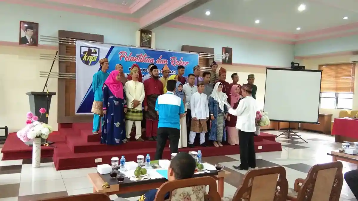 Pengurus KNPI Sambas Periode 2018-2021 Resmi Dilantik
