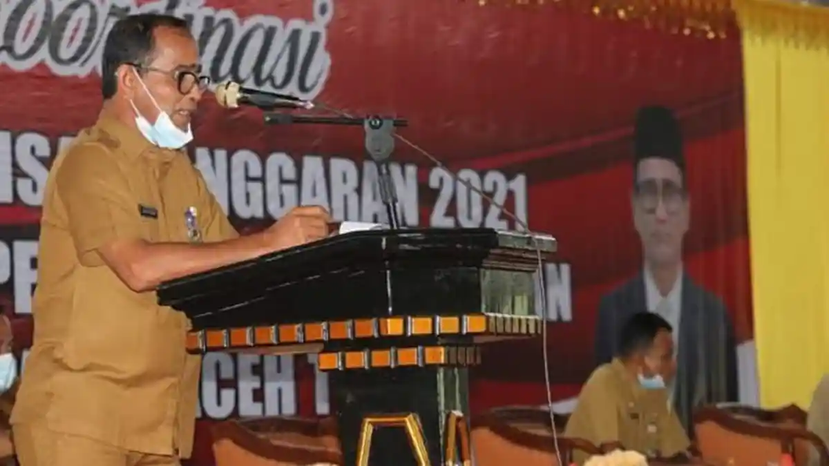 Sekda Aceh Timur Buka Rakor Optimalisasi Anggaran