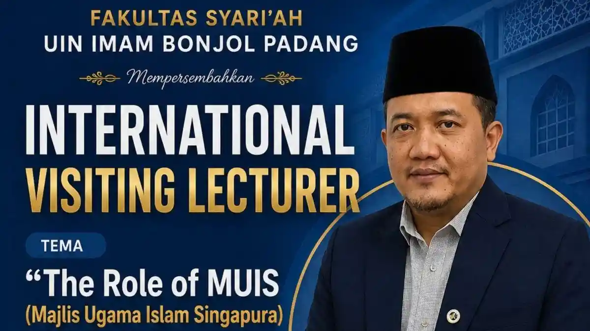Fakultas Syariah UIN Imam Bonjol Padang Hadirkan Pakar Hukum Islam Singapura