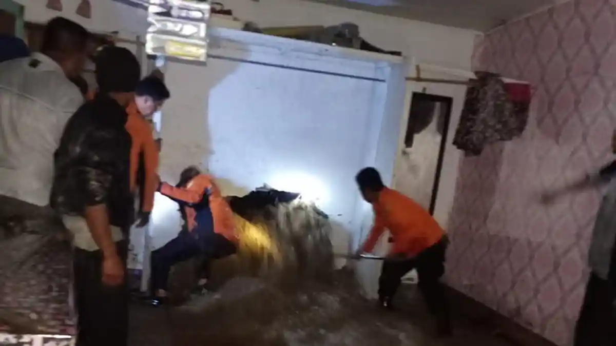 Sungai Meluap di Bener Meriah, Merusakkan Tiga Rumah dan Pos Gardu Induk PLN