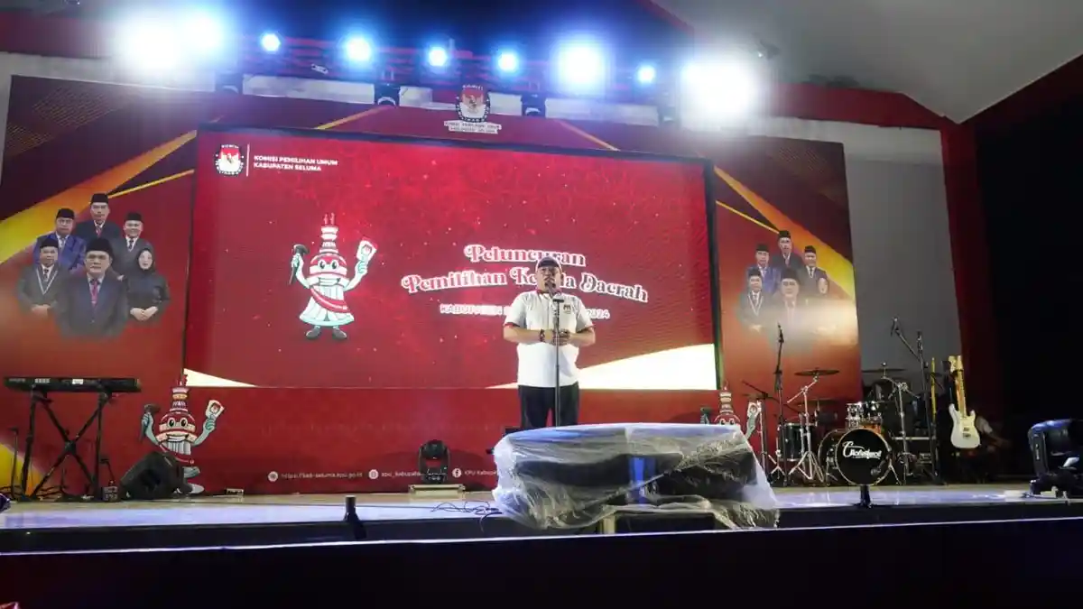 Bupati Seluma Janjikan Pilkada Aman dan Kondusif saat Launching Maskot Pilkada Seluma 2024