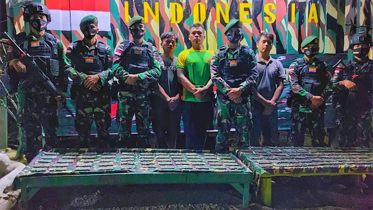 Satgas Yonarhanud 16/SBC Amankan Ribuan Munisi di Nunukan, Diduga Sisa Konfrontasi RI-Malaysia