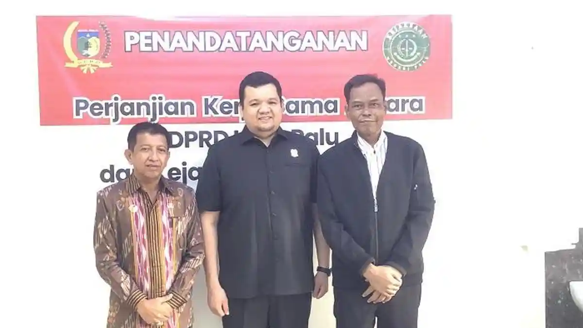 DPRD Kota Palu dan Kejari Palu Teken Kerja Sama, Perkuat Sinergi Penegakan Hukum