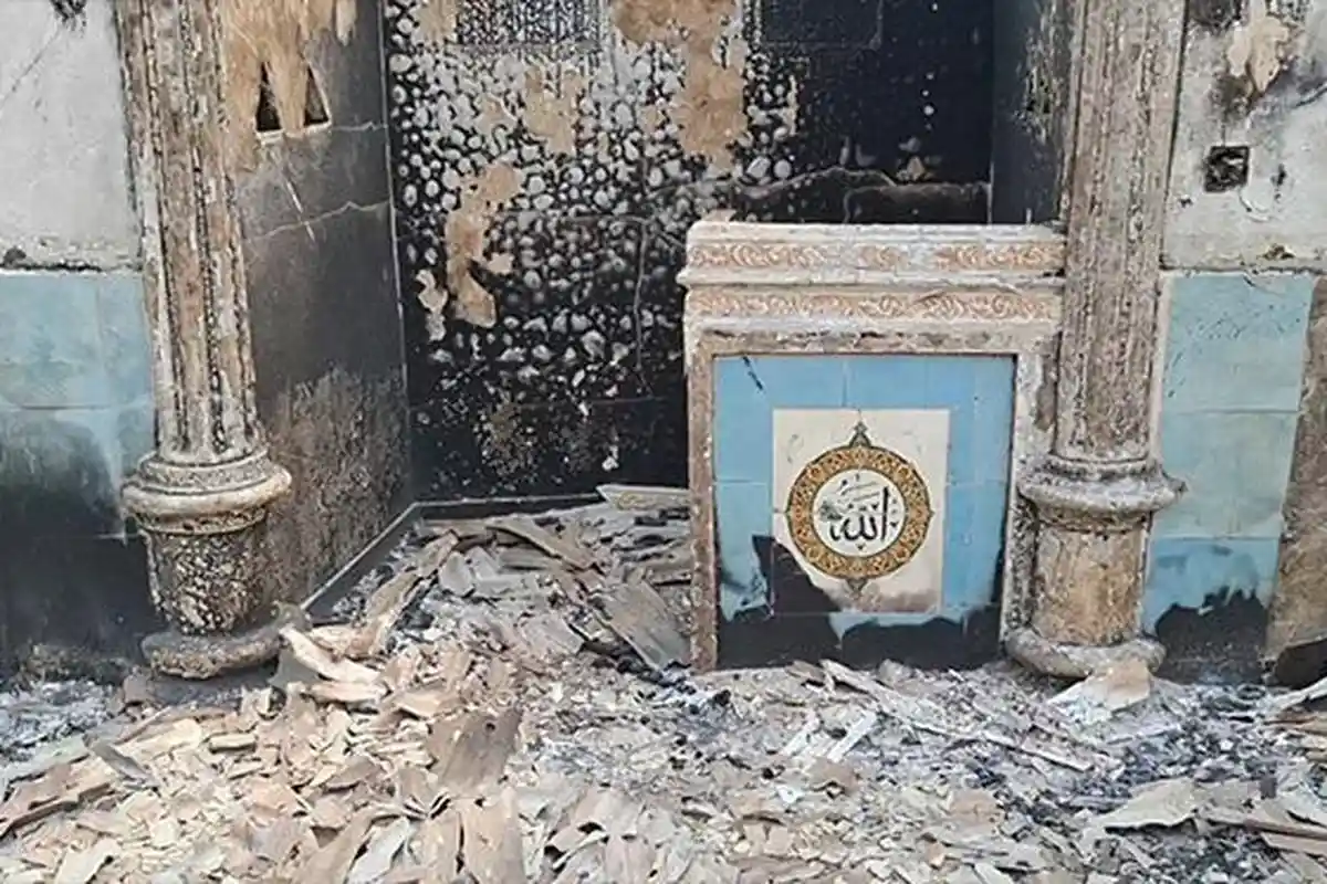 UPDATE Kebakaran Hebat Kapuk Muara, Tiga Versi Awal Mula Api, Kotak Amal Aman Meski Masjid Ludes