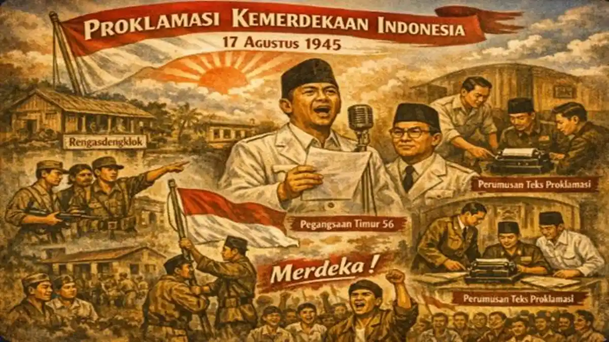Ringkasan Materi dan Soal HOTS Sejarah Kelas 11 SMA Bab 4 Proklamasi Kemerdekaan