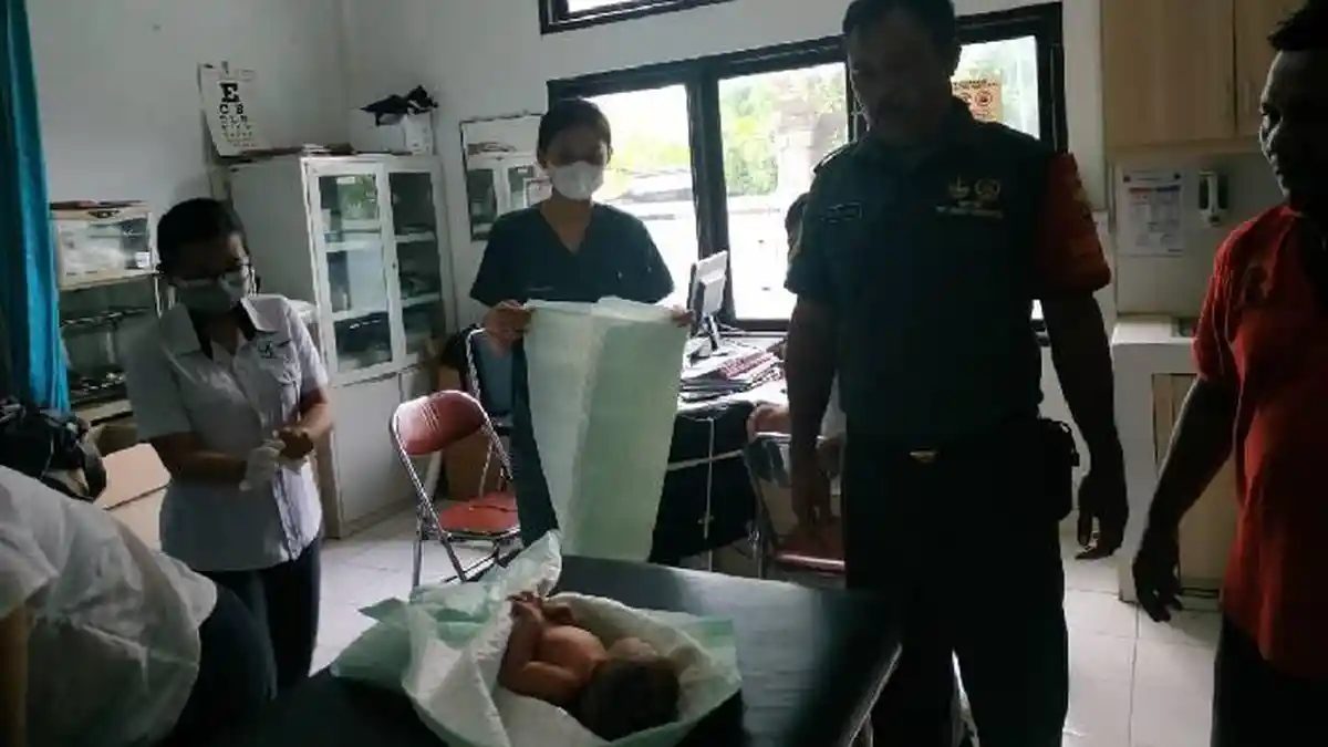 Baru Lahir Langsung Dibuang, Bayi Perempuan Diselamatkan Warga Kemenuh, Gianyar, Bali