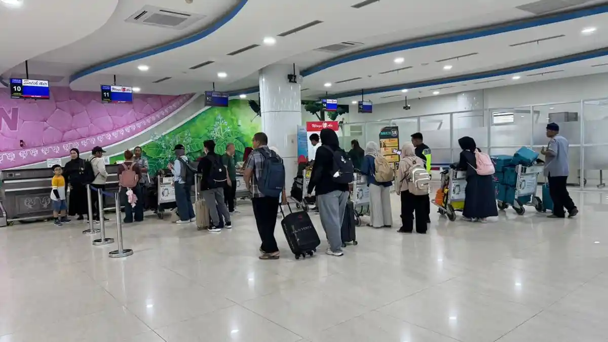 Lonjakan Mudik-Arus Balik 2026, Penumpang Bandara Djalaluddin Gorontalo Tembus 11.944 Orang