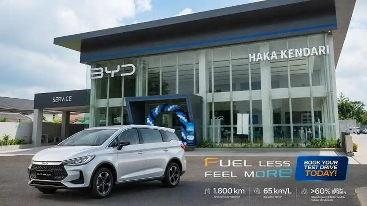 BYD M6 DM Kini Bisa Dipesan di BYD Haka Kendari, Hadirkan Performa 1.800 Km, Irit hingga 65 Km/Liter