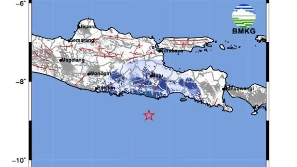 Gempa Guncang Jawa Timur Hari Ini, Warga Trenggalek Berlarian Keluar Rumah