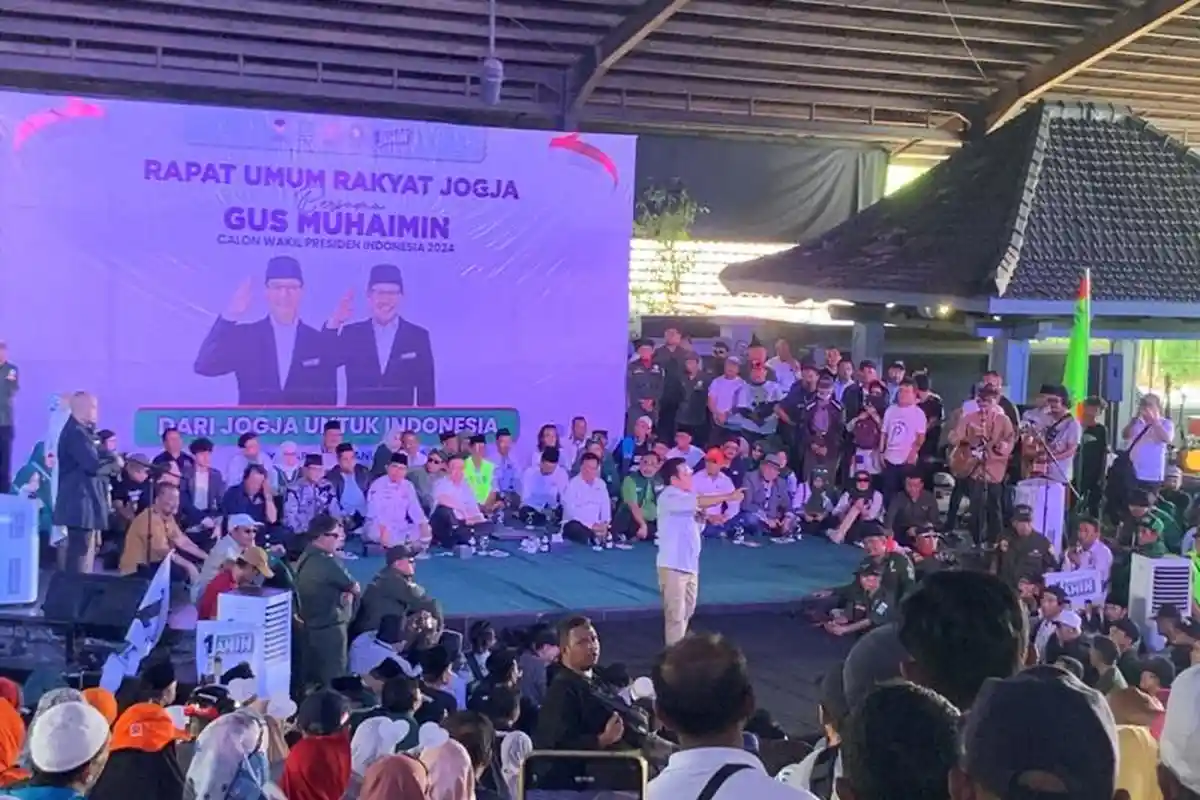 Hadiri Rapat Umum Rakyat Jogja, Cak Imin Optimistis Dulang Suara Warga NU dan Muhammadiyah
