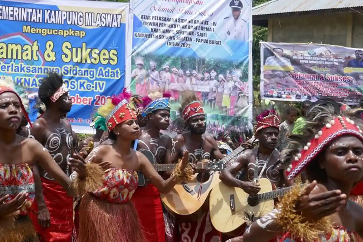 Dewan Persekutuan Masyarakat Adat Desak Pemda Sorong Selatan Segera Sahkan Perda MHA